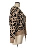 Unbranded Animal Print Brown Cardigan Size L (estimated) - photo 4