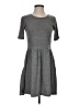 Gap Solid Gray Casual Dress Size XS - photo 1