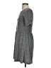 Gap Solid Gray Casual Dress Size XS - photo 5