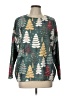 Unbranded Print Green Pullover Sweater Size L (estimated) - photo 1