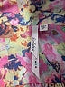 Bellatrix 100% Polyester Floral Pink Long Sleeve Blouse Size L - photo 7