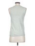 Gap Solid Green Sleeveless T-Shirt Size XS - photo 2