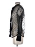 J.Crew 100% Polyamide Polka Dots Black Long Sleeve Blouse Size 00 - photo 5