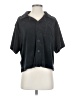 Fabletics Black Short Sleeve Blouse Size XS - photo 1