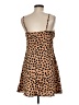 Missguided 100% Polyester Animal Print Brown Casual Dress Size 6 - photo 2