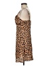Missguided 100% Polyester Animal Print Brown Casual Dress Size 6 - photo 5