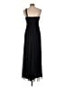 Xscape 100% Polyester Black Blue Cocktail Dress Size 10 - photo 2