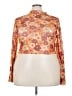 Shein Curve Orange Long Sleeve Blouse Size 4X - photo 1