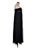Xscape 100% Polyester Black Blue Cocktail Dress Size 10 - photo 4