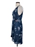 Collection 100% Rayon Tropical Blue Casual Dress Size S - photo 5