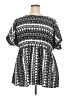 Shein Curve 100% Polyester Print Gray Casual Dress Size 18 Plus (3) - photo 2