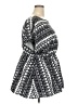 Shein Curve 100% Polyester Print Gray Casual Dress Size 18 Plus (3) - photo 4