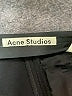 Acne Studios 100% Viscose Solid Black Dress Pants Size EU 40 / US 10 - photo 13
