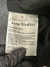Acne Studios 100% Viscose Solid Black Dress Pants Size EU 40 / US 10 - photo 14