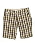 Element Plaid Brown Khaki Shorts Size 9 - photo 1