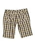 Element Plaid Brown Khaki Shorts Size 9 - photo 2