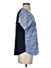 CALVIN KLEIN JEANS 100% Polyester Blue Short Sleeve Blouse Size S - photo 4