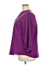 Unbranded 100% Polyester Purple 3/4 Sleeve Blouse Size 2XL - photo 5