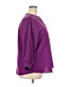 Unbranded 100% Polyester Purple 3/4 Sleeve Blouse Size 2XL - photo 4