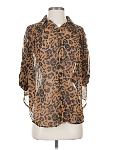 Poetry 3/4 Sleeve Blouse (view 1)
