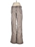 Maurices 100% Cotton Chevron-herringbone Gray Casual Pants Size 5 - 6 - photo 1