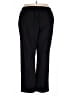Alfred Dunner Solid Black Dress Pants Size 18W - photo 2