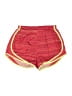 Nike 100% Polyester Color Block Red Athletic Shorts Size XS - photo 1