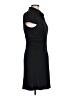 Appropriate Behavior Solid Black Cocktail Dress Size 13 - 14 - photo 4
