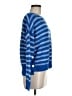 CAbi Stripes Blue Pullover Sweater Size M - photo 4