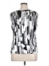 Rafael 100% Polyester Silver Sleeveless Blouse Size XL - photo 2