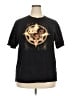 Marvel 100% Cotton Stars Black Short Sleeve T-Shirt Size 2X - photo 1
