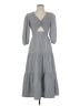 Parker Gray Casual Dress Size 4 - photo 1