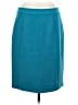 Halogen Solid Teal Formal Skirt Size 8 - photo 1