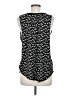 Ann Taylor LOFT 100% Polyester Black Sleeveless Blouse Size M - photo 2
