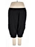 Shein Curve Solid Black Active Pants Size 20 Plus (4) - photo 1