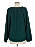 J.Crew Green Long Sleeve Blouse Size M - photo 2