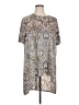 Cocomo Paisley Gray Short Sleeve Blouse Size 1XW - photo 1