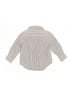 Baby Gap 100% Cotton Stripes Ivory Long Sleeve Button-Down Shirt Size 3 - photo 2