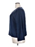 Unbranded 100% Polyester Blue Long Sleeve Blouse Size XXL - photo 5
