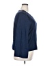 Unbranded 100% Polyester Blue Long Sleeve Blouse Size XXL - photo 4
