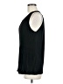 Ann Taylor LOFT 100% Polyester Black Sleeveless Blouse Size M - photo 5