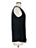 Ann Taylor LOFT 100% Polyester Black Sleeveless Blouse Size M - photo 4