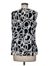 Milano 100% Polyester Silver Sleeveless Blouse Size M - photo 2