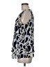 Milano 100% Polyester Silver Sleeveless Blouse Size M - photo 5