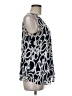 Milano 100% Polyester Silver Sleeveless Blouse Size M - photo 4