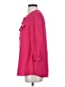 Jaeger Pink 3/4 Sleeve Button-Down Shirt Size 2Estimated - photo 5