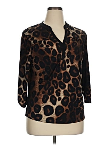 Liz McCoy 3/4 Sleeve Blouse (view 1)
