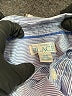 The Children's Place Blue Long Sleeve Button-Down Shirt Size 3-6 mo - photo 3