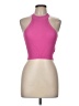 Happily Grey 100% Polyester Pink Tank Top Size M - photo 1