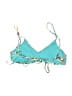 Unbranded Tropical Teal Swimsuit Top Size XXS (estimated) - photo 2